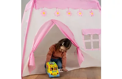 Dětský stan – domeček s osvětlením