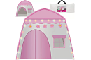 Dětský stan – domeček s osvětlením