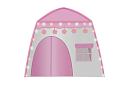 Dětský stan – domeček s osvětlením