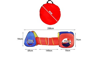 Stan s tunelem - prolízačka 3 v 1