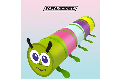 Dětský prolézací tunel – Housenka