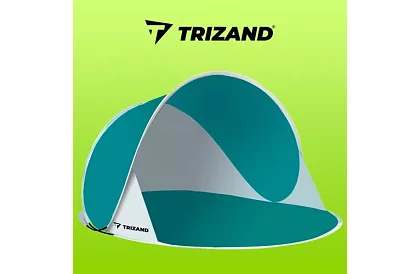 Velký samorozkládací plážový stan – 190 × 120 × 86 cm