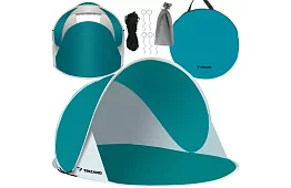 Velký samorozkládací plážový stan – 190 × 120 × 86 cm