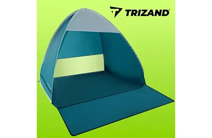 Samorozkládací POP-UP plážový stan – 150 × 120 × 110 cm