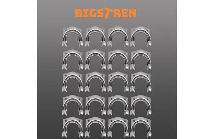 Kovové věšáky na zahradní a dílenské nářadí – 20 ks