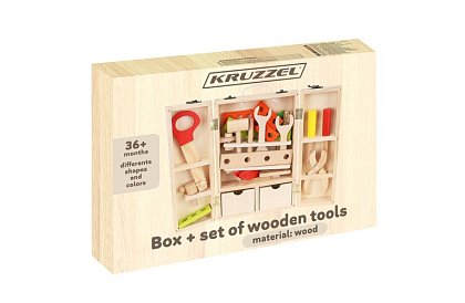 Dřevěné nářadí – dětská sada