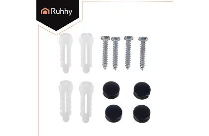 Hliníková koupelnová polička - 2 ks