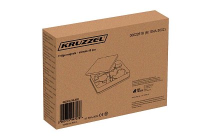 Sada 40 magnetů se zvířátky v boxu