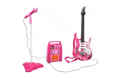 Hudební sada - Kytara + zesilovač + mikrofon