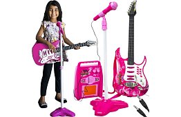 Hudební sada - Kytara + zesilovač + mikrofon