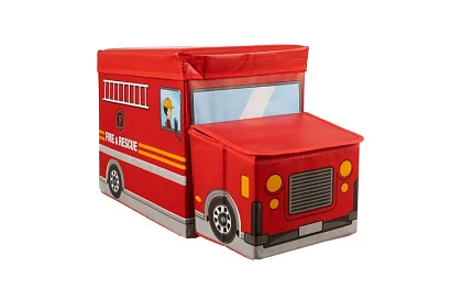 Box na hračky - hasičské auto