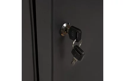 Bezpečnostní skříňka na klíče - organizér 48 háčků