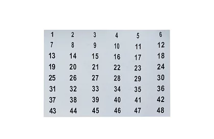 Bezpečnostní skříňka na klíče - organizér 48 háčků