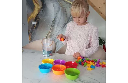 Sada dinosaurů pro učení barev a počítání