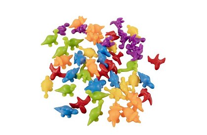 Sada dinosaurů pro učení barev a počítání