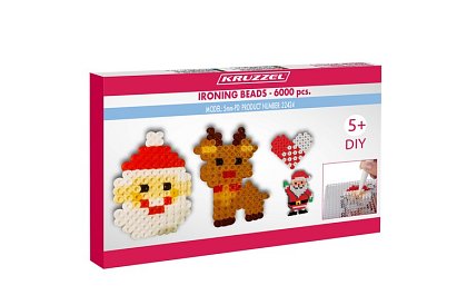 Zažehlovací korálky s doplňky – mega sada 6000 ks