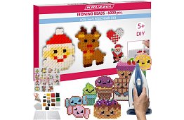 Zažehlovací korálky s doplňky – mega sada 6000 ks