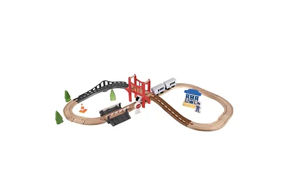 Vláčkodráha – dráha na baterie 3,2 m dřevěná