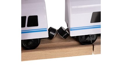 Vláčkodráha – dráha na baterie 3,2 m dřevěná