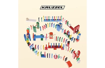 Dřevěné domino – velká sada 407 ks + taška