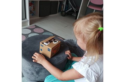 Automatická pokladnička - kotě zlodějka mincí