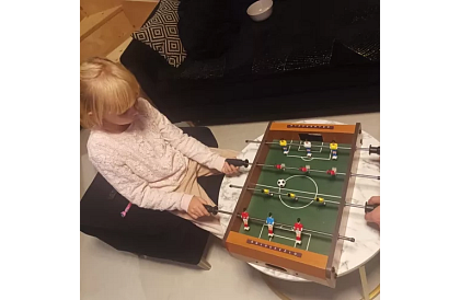 Stolní fotbalbálek