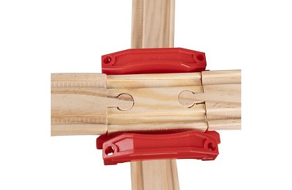 Dřevěná železnice - vláčkodráha na baterie 4,8 metrů