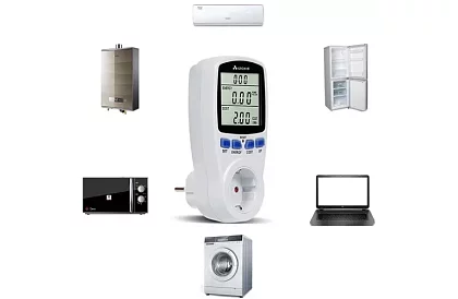 Digitální LCD měřič spotřeby elektrické energie