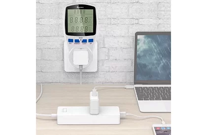 Digitální LCD měřič spotřeby elektrické energie