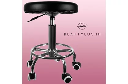 Kosmetická židlička na kolečkách - stavitelná