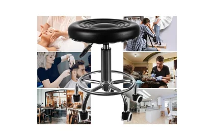 Kosmetická židlička na kolečkách - stavitelná