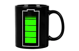 Magický hrnek 330 ml s indikátorem baterie