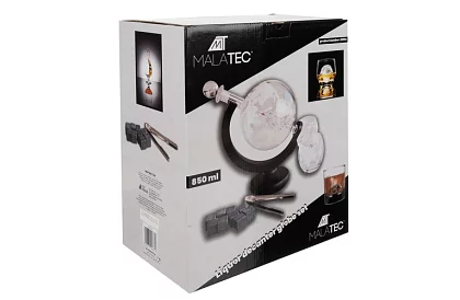 Velká sada – karafa globe s whisky skleničkami