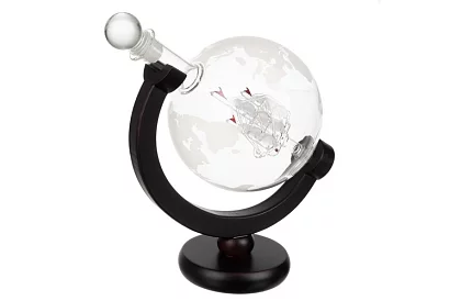 Velká sada – karafa globe s whisky skleničkami