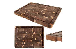 Akaciové kuchyňské prkénko – 43 × 33 × 3 cm