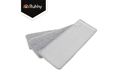 Praktický plochý mop + kbelík 11 litrů – dvoukomorový s příslušenstvím