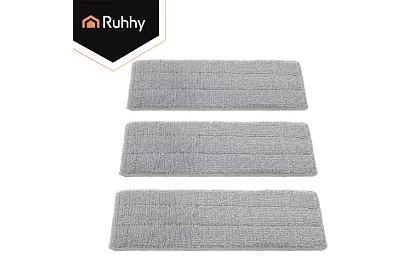 Praktický plochý mop + kbelík 11 litrů – dvoukomorový s příslušenstvím