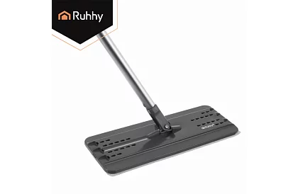 Praktický plochý mop + kbelík 11 litrů – dvoukomorový s příslušenstvím