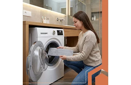 Praktický plochý mop + kbelík 11 litrů – dvoukomorový s příslušenstvím