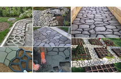 Forma na betonové chodníky 45x45 cm