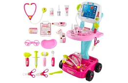 Malý doktor – doktorský hrací set s vozíkem
