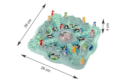 Závod tučňáků – společenská stolní hra