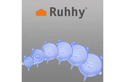 Silikonové víčka na utěsnění nádob – sada 6 ks