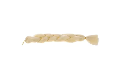 Syntetické ombre copánky na vlasy – světlá blond