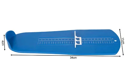 Měřidlo velikosti nohou