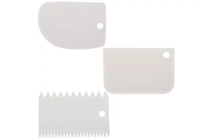 Otočný talíř na zdobení dortu + 3 stěrky