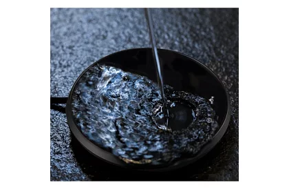 Elektrický ohřívač nápojů – sada ohřívač, šálek, lžička a poklička