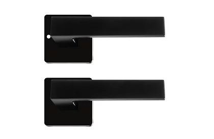 Dveřní kování – klika černá mat