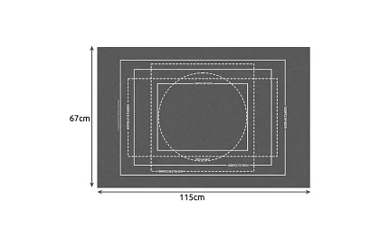 Podložka na skládání puzzle - 115 × 67 cm