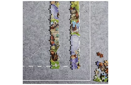 Podložka na skládání puzzle - 115 × 67 cm